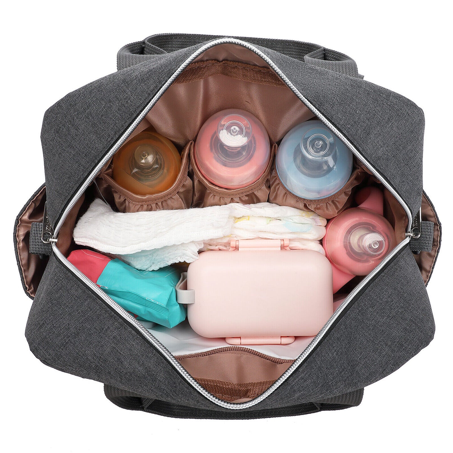 π₯ Large Mummy Changing Shoulder Travel Bag Hospital Baby Nappy Tote Handbag