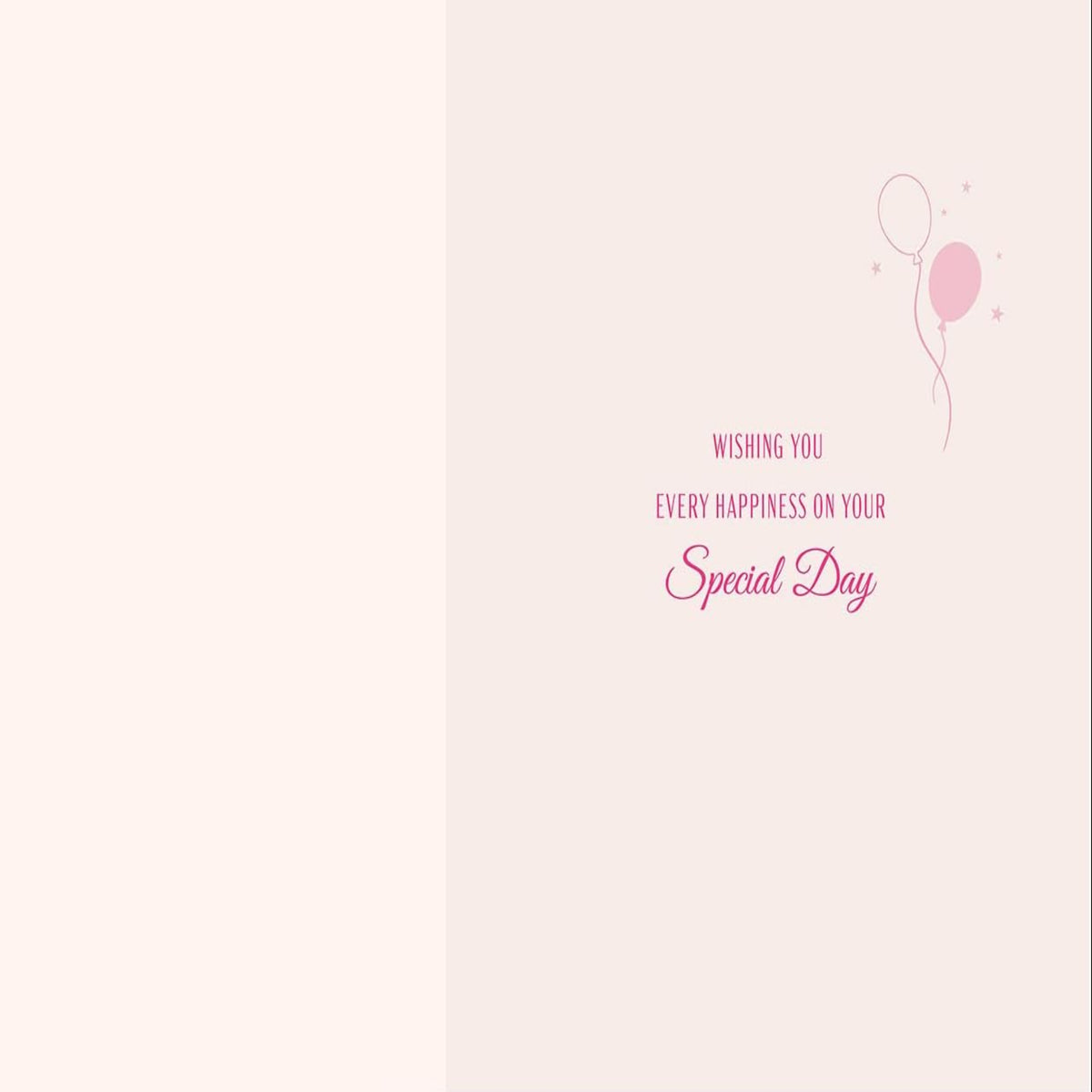 70th Birthday Card for Her | Avant Garde Milestone Card - 8 x 6 inches
