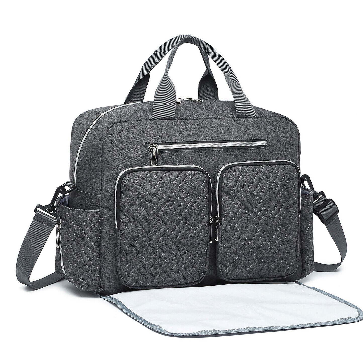 π₯ Large Mummy Changing Shoulder Travel Bag Hospital Baby Nappy Tote Handbag