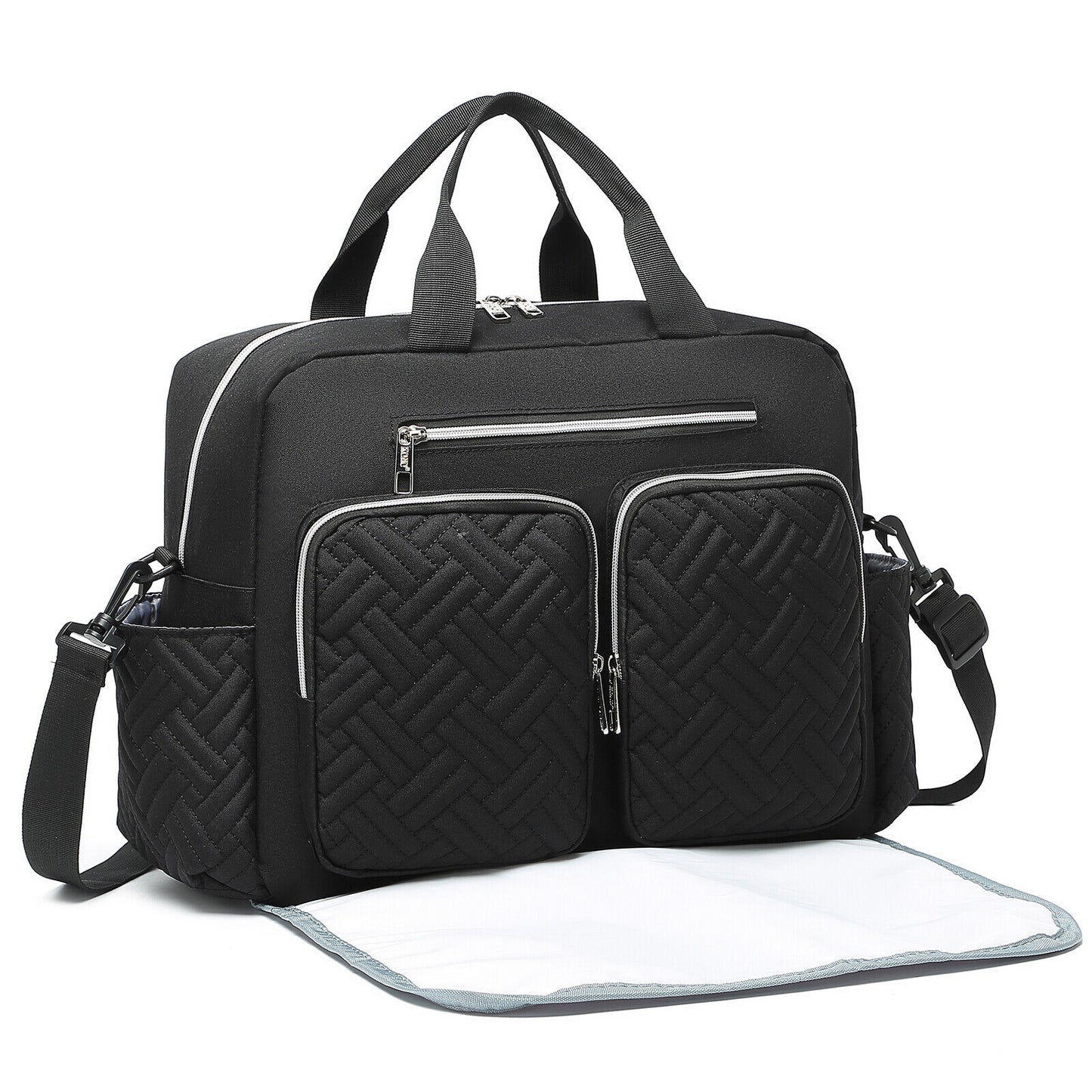 π₯ Large Mummy Changing Shoulder Travel Bag Hospital Baby Nappy Tote Handbag