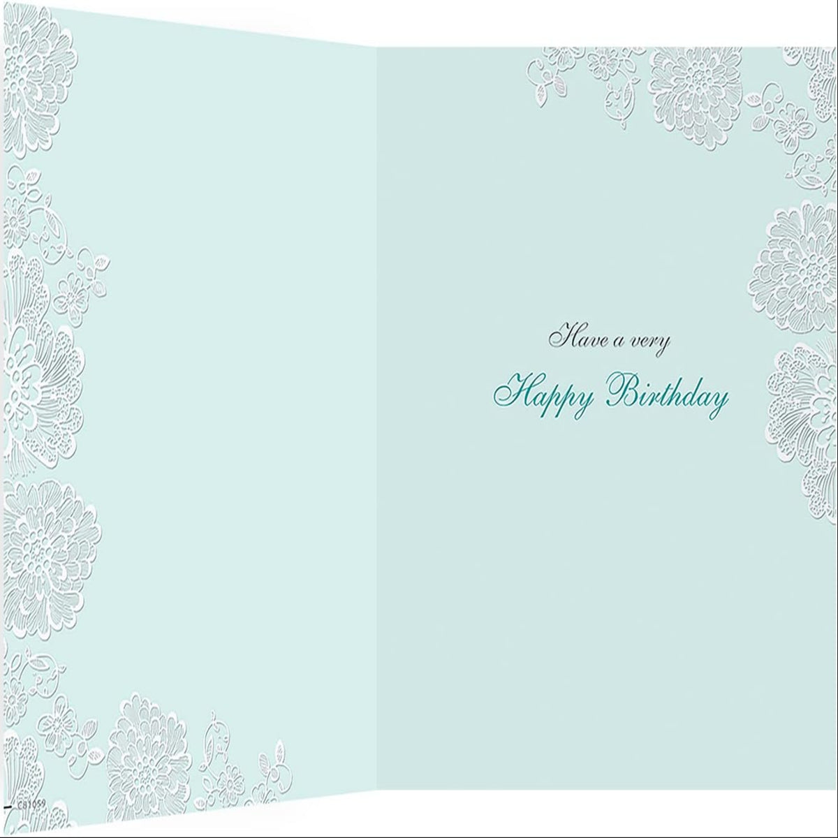 Butterfly Birthday Card - Regal Publishing - 8 x 6 inches