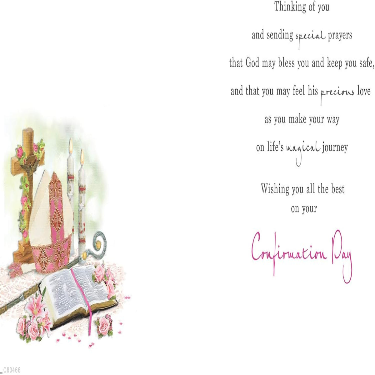 Confirmation Card for Her - Regal Publishing - 8 x 6 inches