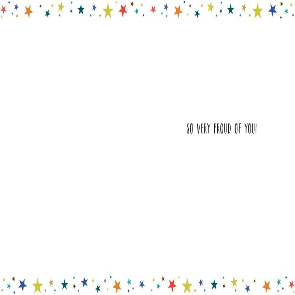 Congratulations Card for Son Passing Exams - Regal Publishing - 8 x 6 inches