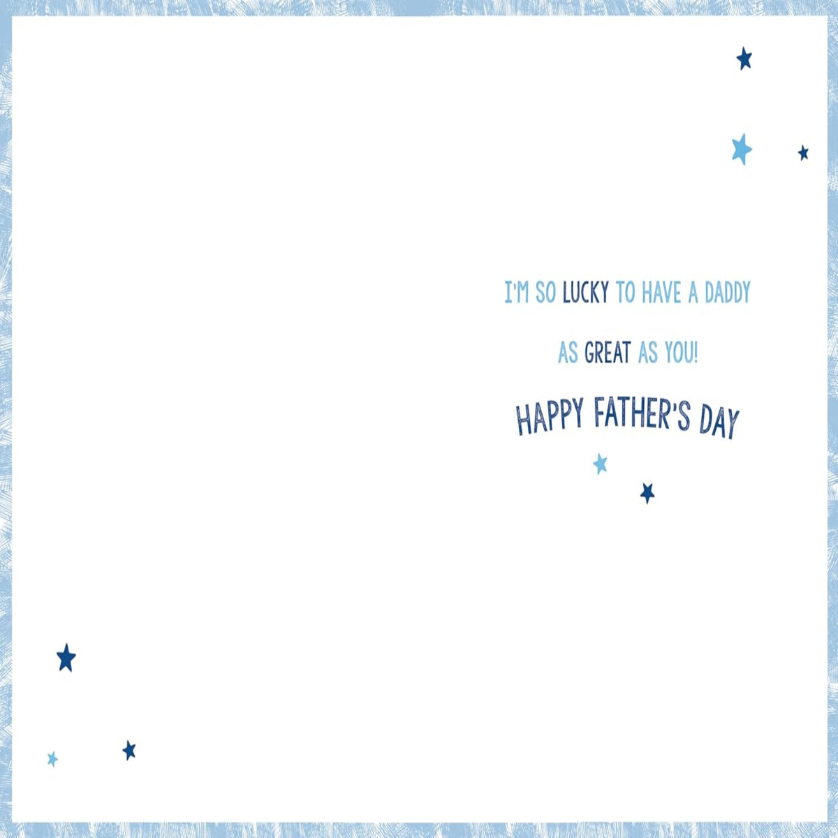 Daddy Father’s Day Card from Little Prince – Piccadilly Greetings - 8 x 6 inches