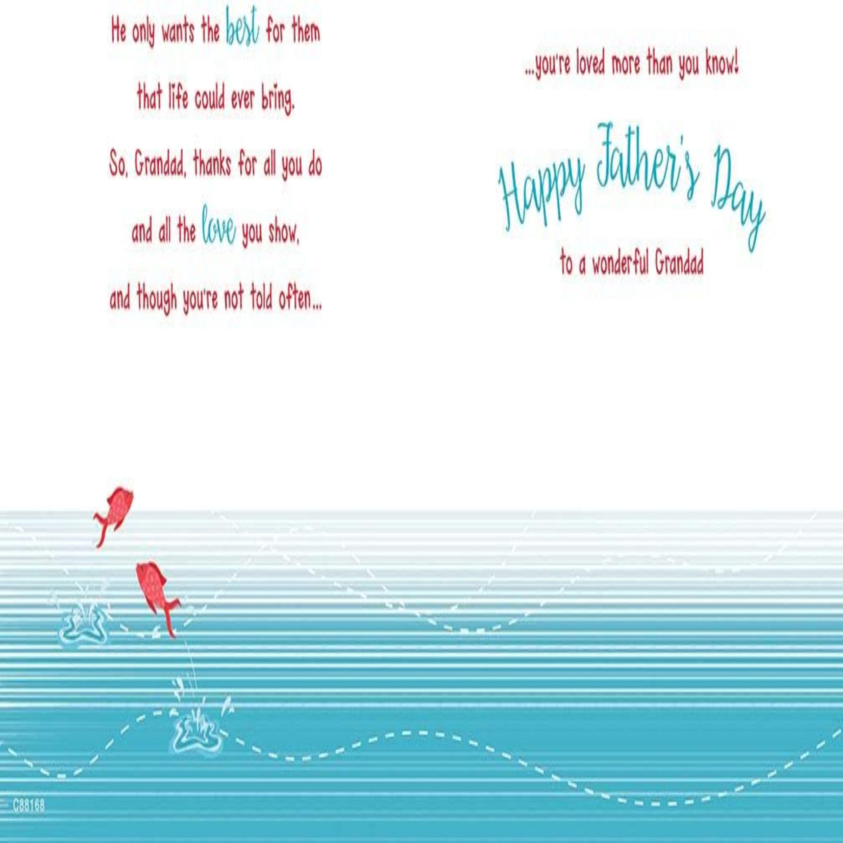 Grandad Father’s Day Card - Regal Publishing - 8 x 6 inches