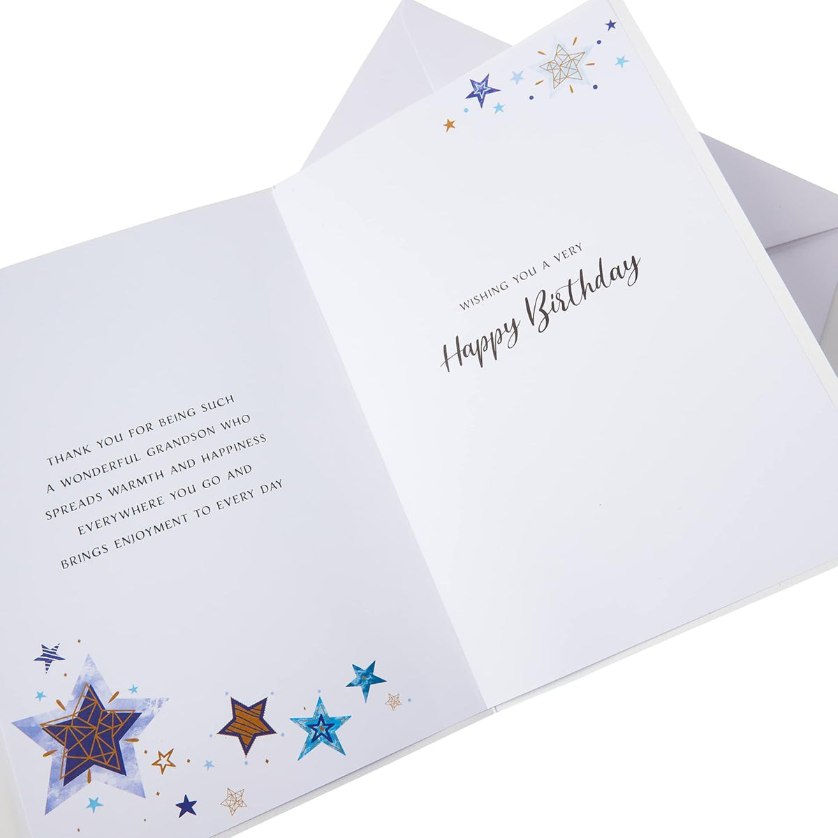 Modern Birthday Card for Grandson | Piccadilly Greetings - 9 x 6 inches