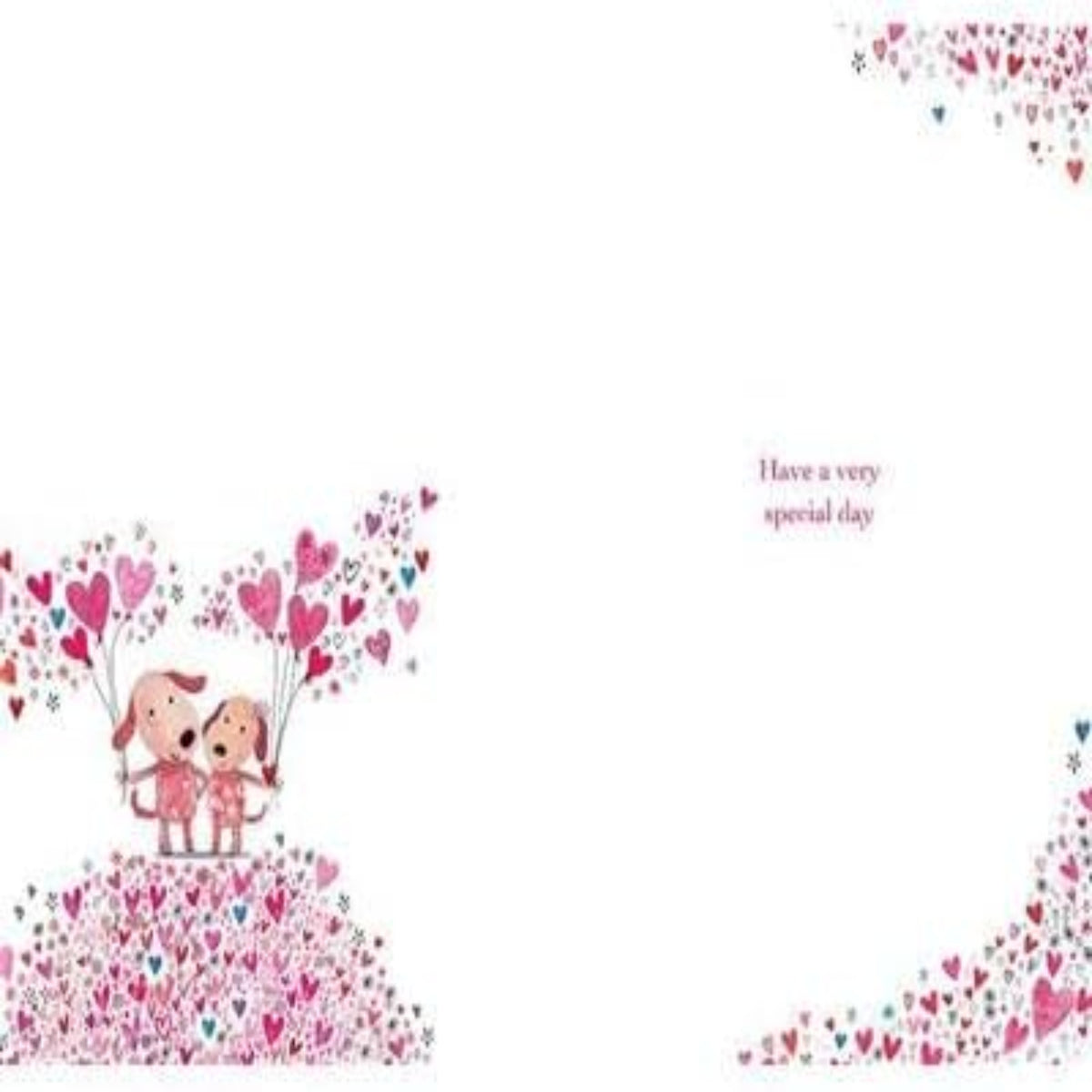 Paper Rose Wonderful Son & Daughter-in-Law Anniversary Card | Eco-Friendly Foil Greeting Card - 208 x 135mm