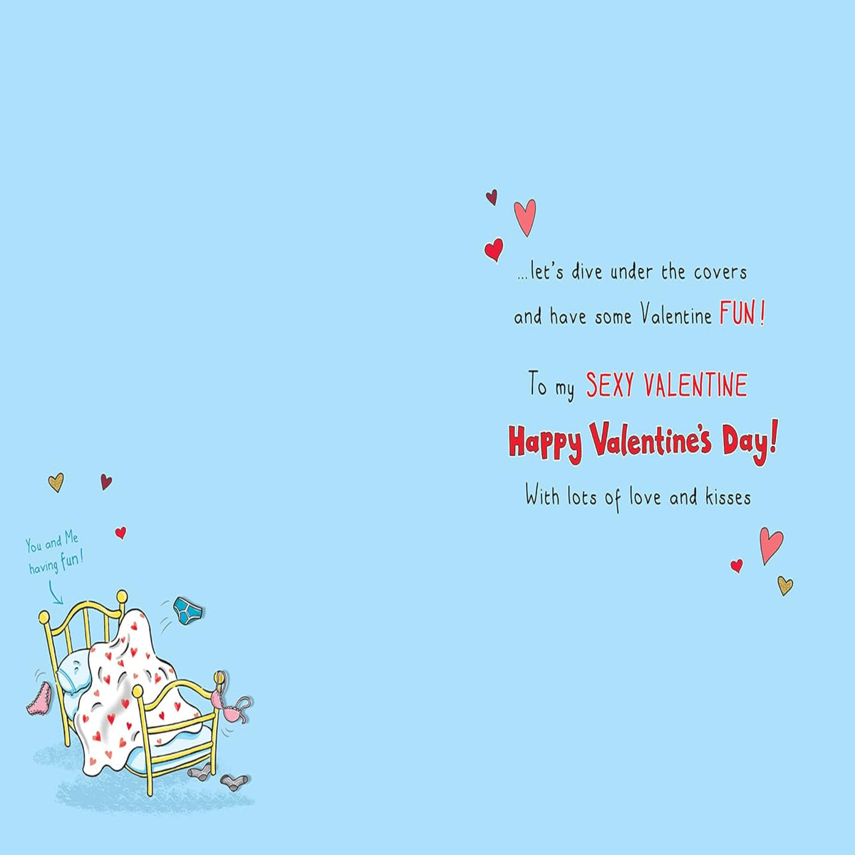Piccadilly Greetings Funny Valentine’s Day Card for Someone Sexy - 9 x 6 inches