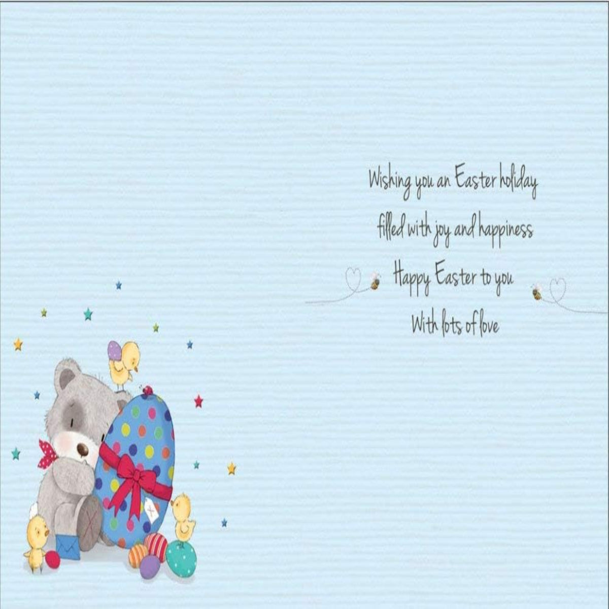 Piccadilly Greetings Godson Easter Card – Traditional Design - 8 x 6 inches