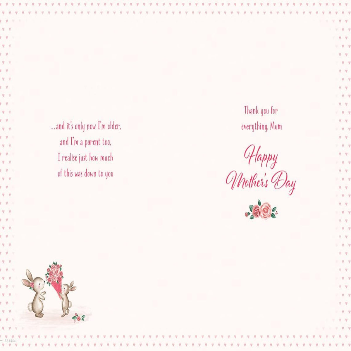 Piccadilly Greetings Happy Mother's Day Mum Card - 9 x 6 inches