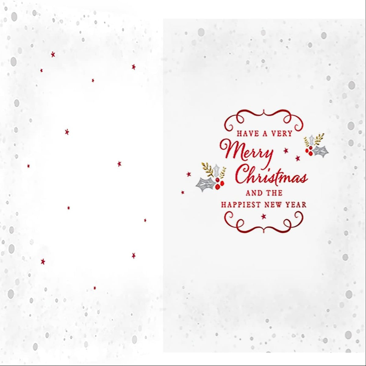 Piccadilly Greetings Photo Christmas Card for Nanny - 8 x 6 inches