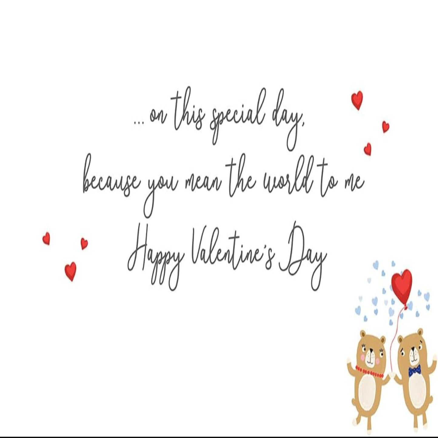 Piccadilly Greetings Valentine's Day Card for Boyfriend | To My Brilliant Boyfriend - 9 x 6 inches