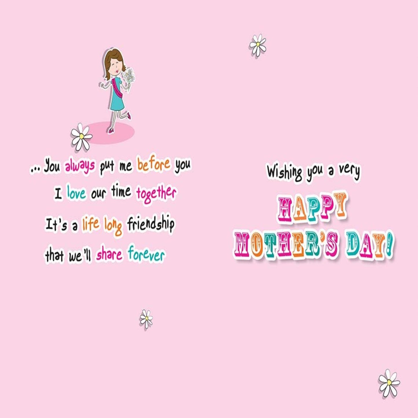 Regal Publishing Mother’s Day Card - 9 x 6 inches