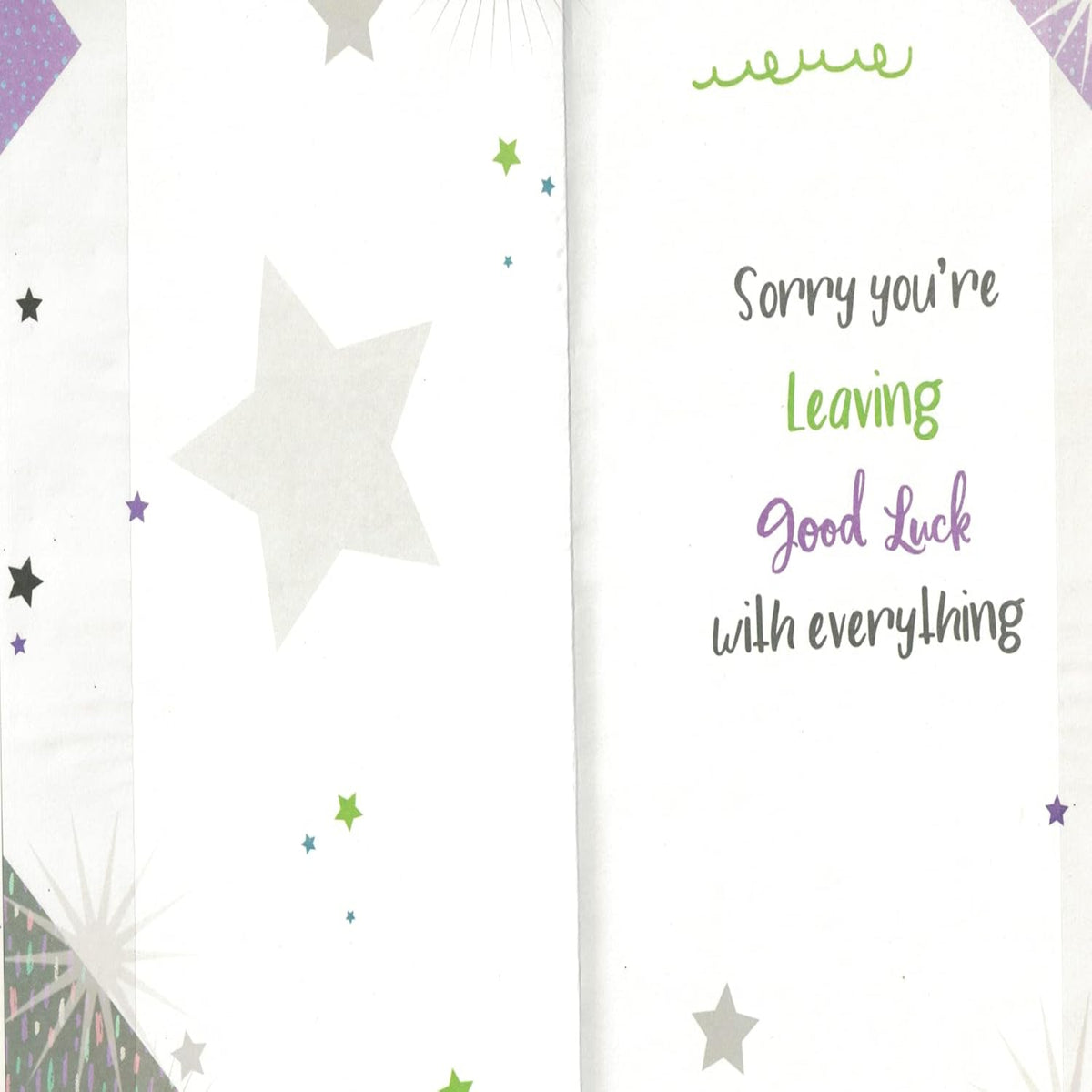 Sorry You're Leaving Card | Farewell Greeting Card - 9 x 6 inches