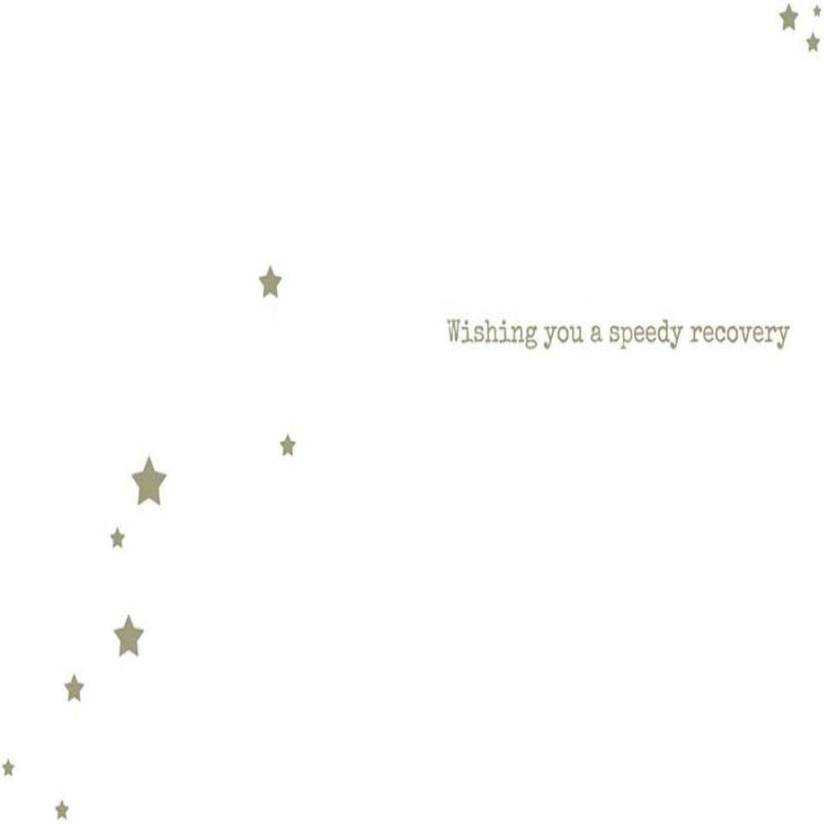 Traditional Get Well Soon Card | Thinking of You Greeting - 7 x 5 inches