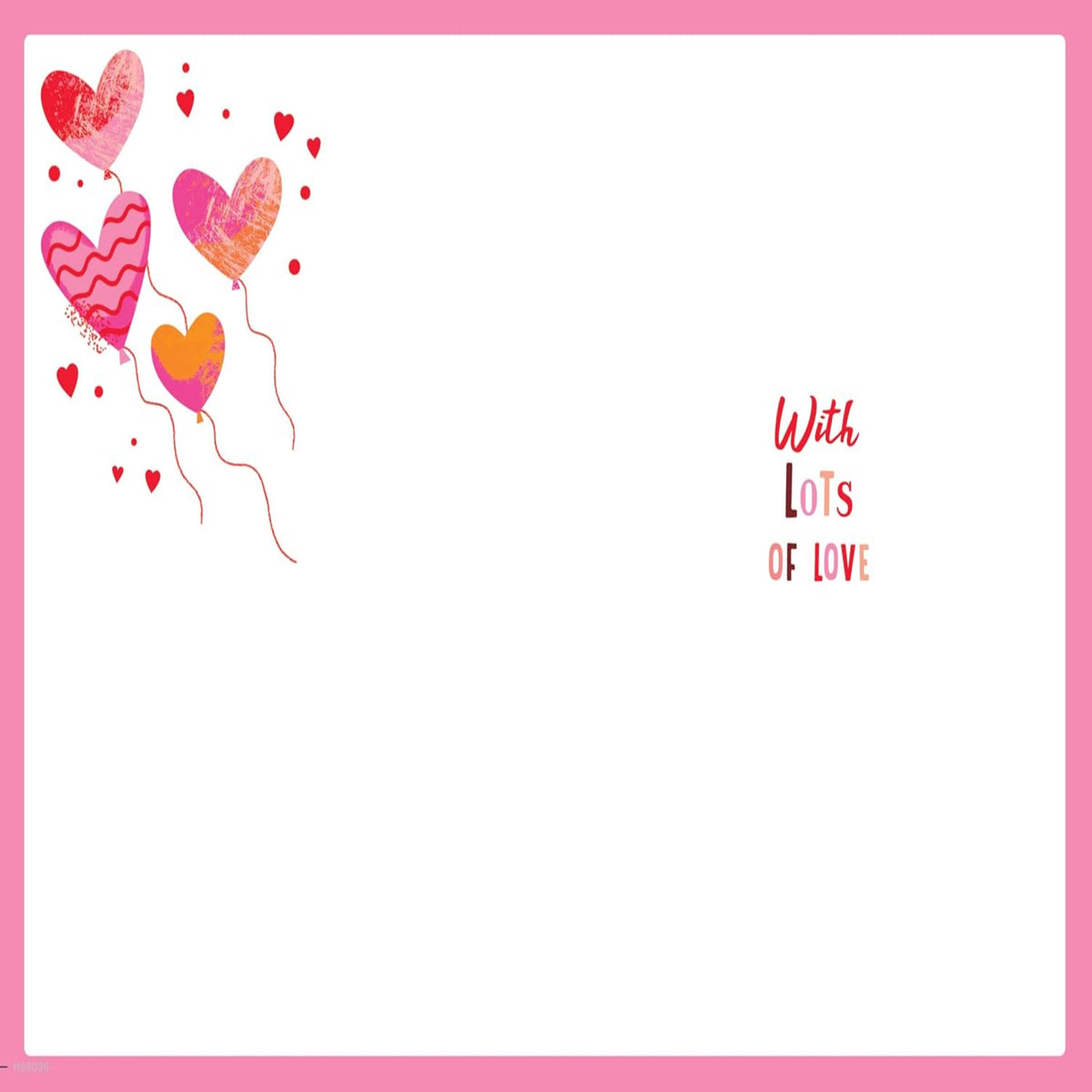 Valentine's Day Card for Wife | Romantic Red Greeting Card - Avant Garde - 9 x 6 inches