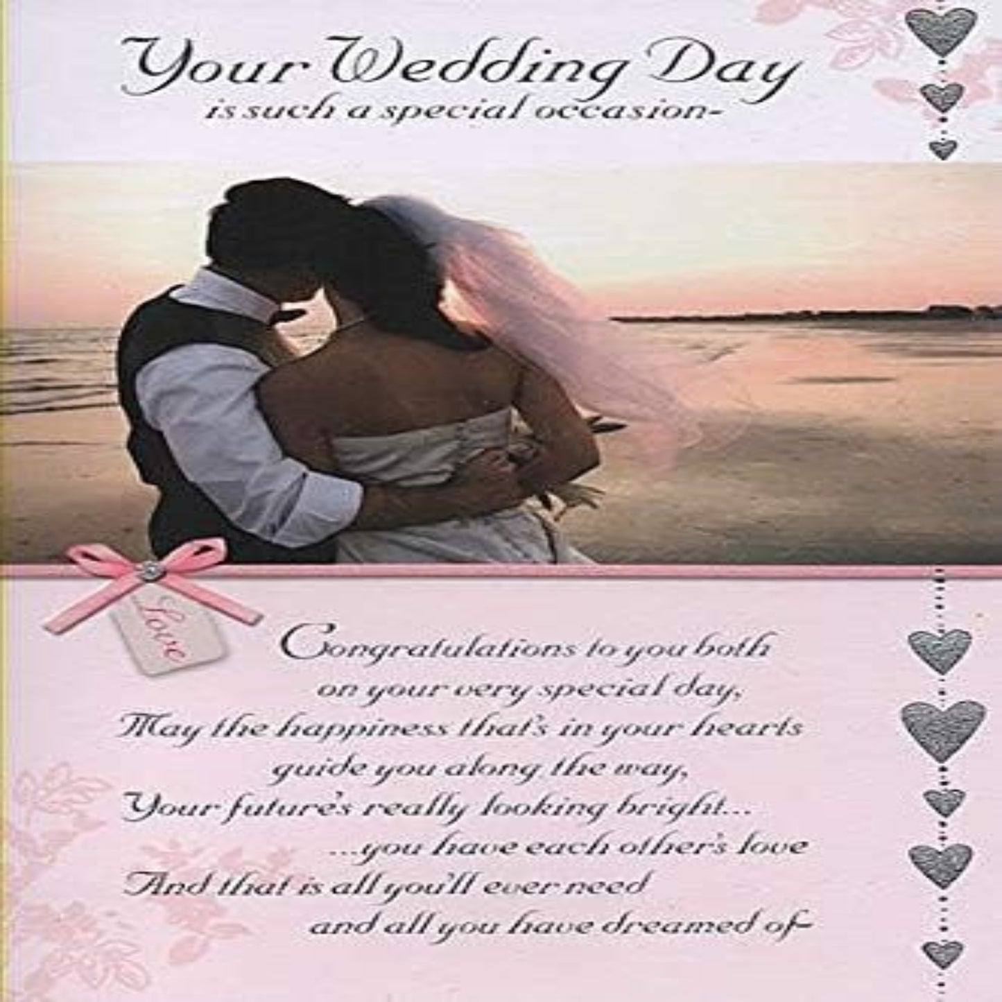 Wedding Day Card - Your Wedding Day is Such A Special Occasion - 210 x 290 mm