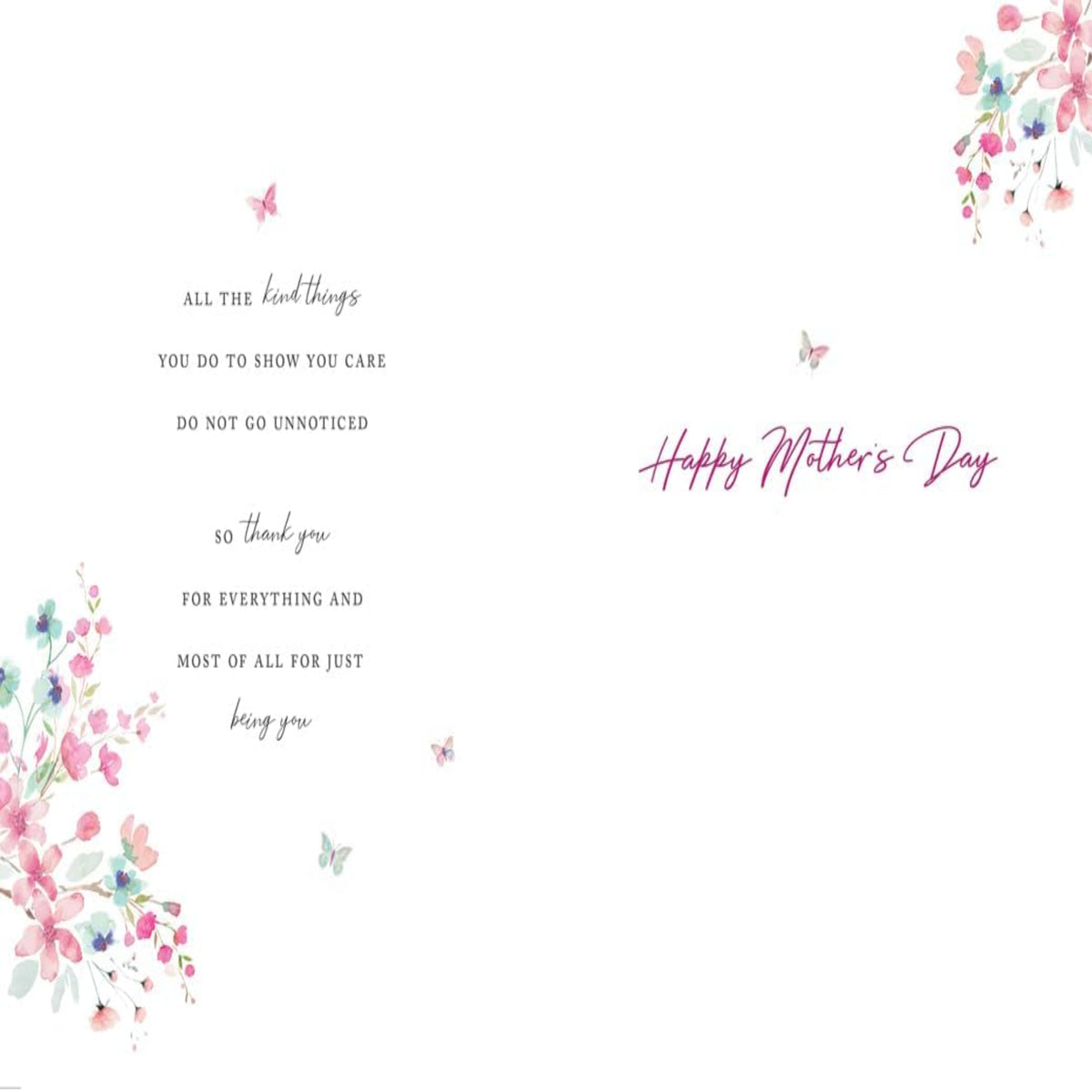 With Love Mother's Day Card | Piccadilly Greetings - 9 x 6 inches
