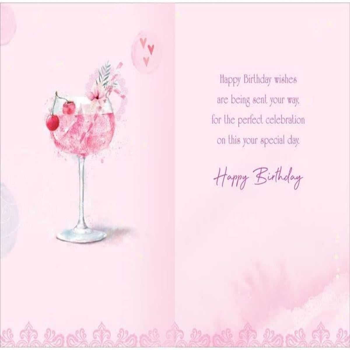Wonderful Birthday Wishes Card | Happy Birthday Greeting Card - 137 x 195mm