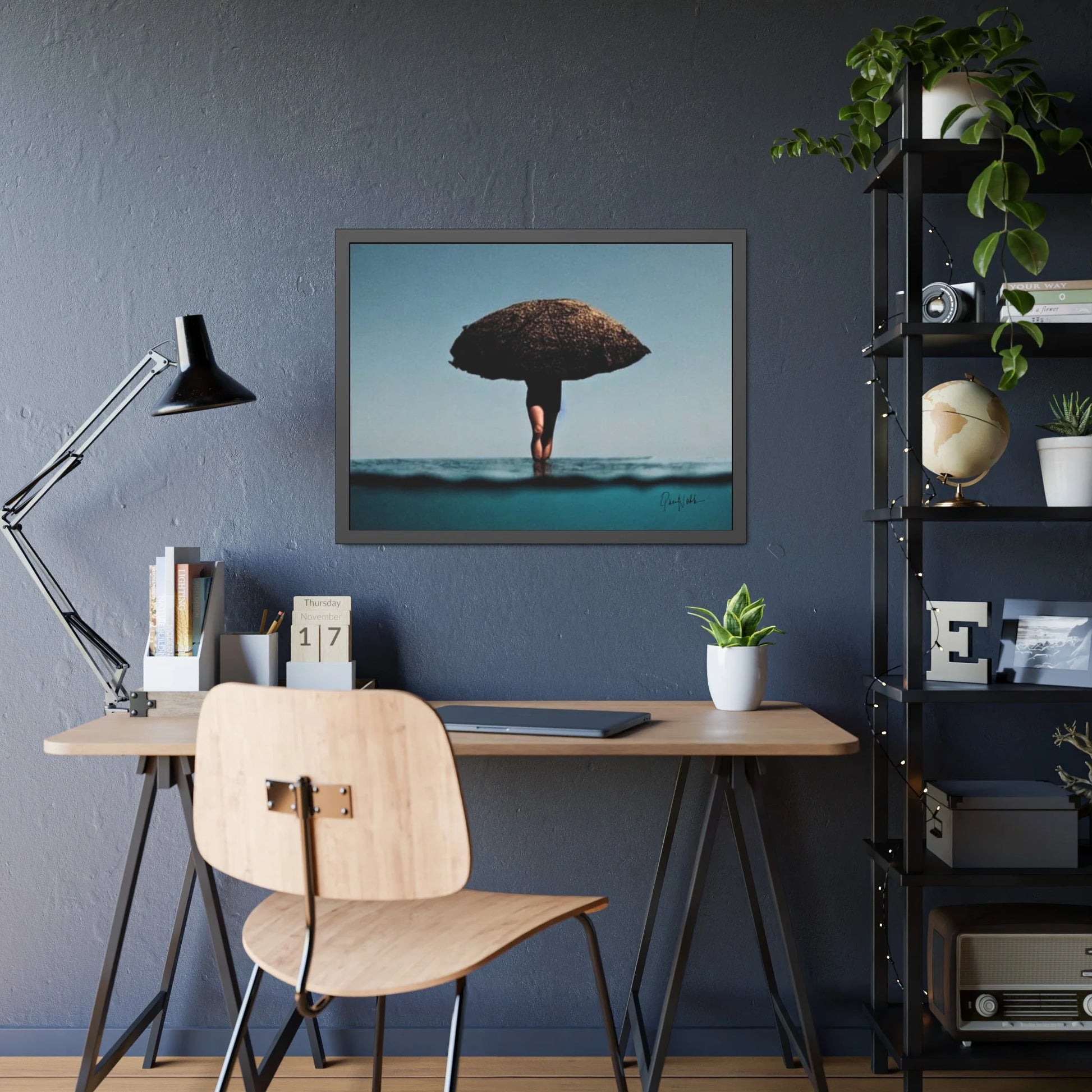 SEA Fine Art Photography Prints with Frames - Minimal by Queennoble