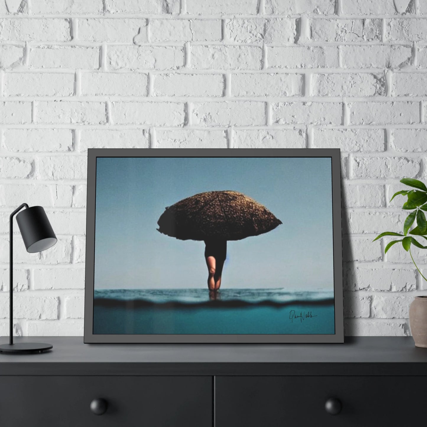 SEA Fine Art Photography Prints with Frames - Minimal by Queennoble