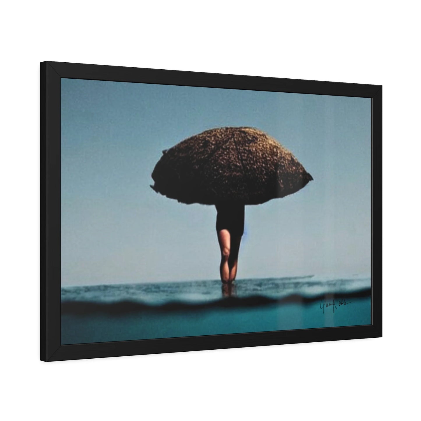 SEA Fine Art Photography Prints with Frames - Minimal by Queennoble
