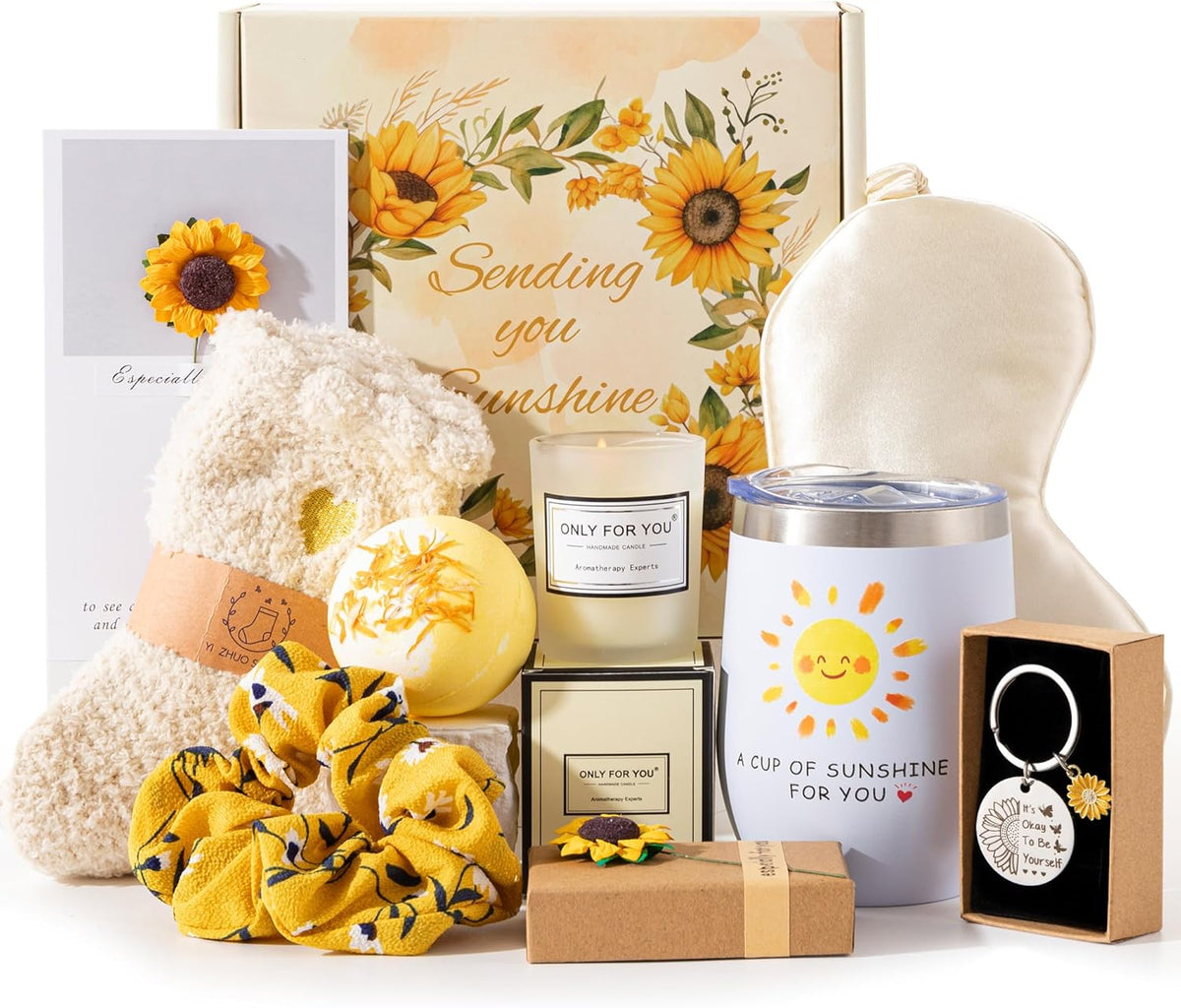 Gifts for Women,Birthday Hampers Pamper for Her,Self Care Package Set Gift