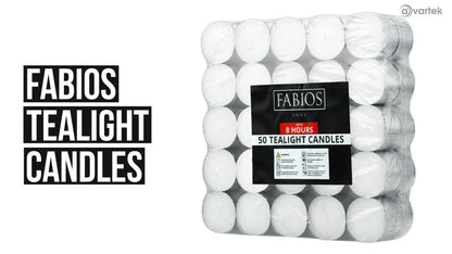Tea Lights 8 Hour Long Burn Night Light Candles Unscented Tealights 50 /100 /600