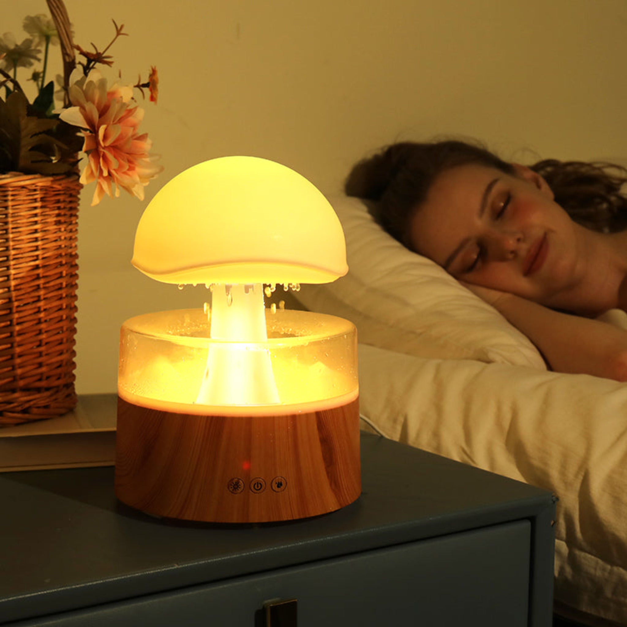 Indoor Diffusers New Rain Cloud Humidifier & Ultrasonic Aroma Diffuser – Enhance Indoor ...