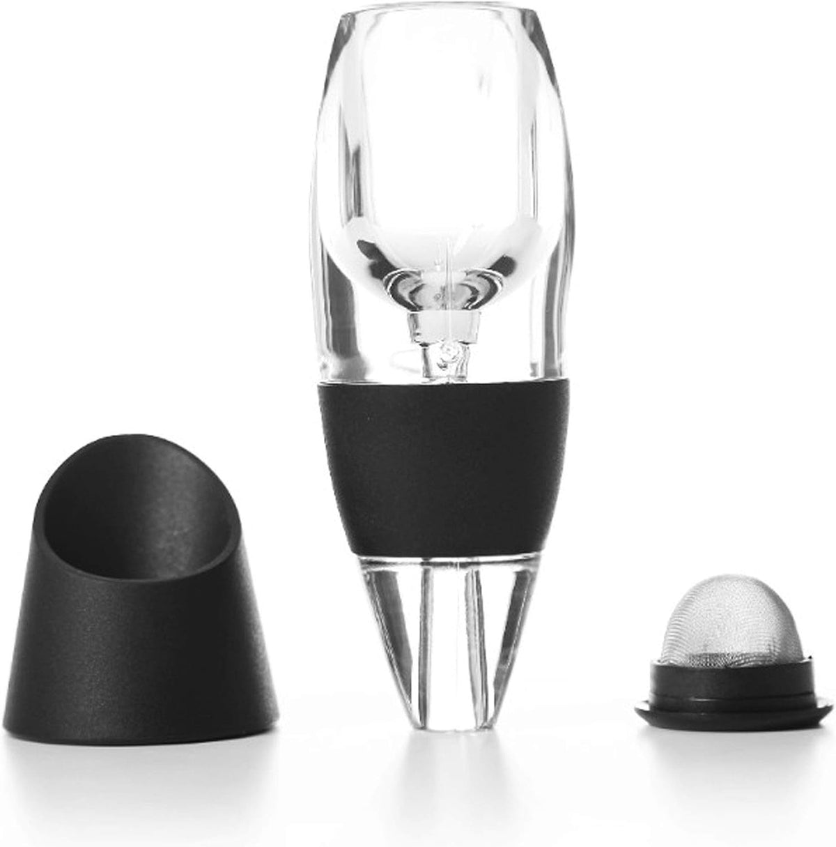 Wine Decanter Aerator Breather with Base Acrylic Wine Breather Wine Gift Set Magic Decanter Red Wine Aerator & Stand
