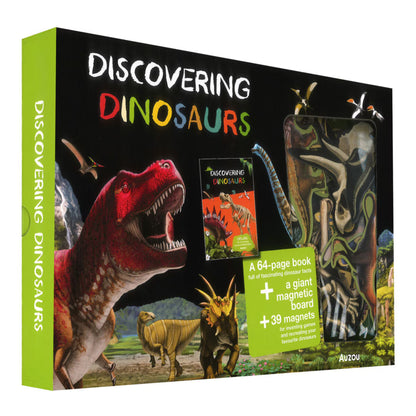 Magnetic Boxes in 3 Options: Human Body, Dinosaurs, Space