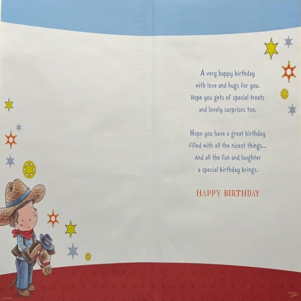 2nd Birthday Card with Badge – You Are 2 Today  -  ‎23 x 15x 0.5cm
