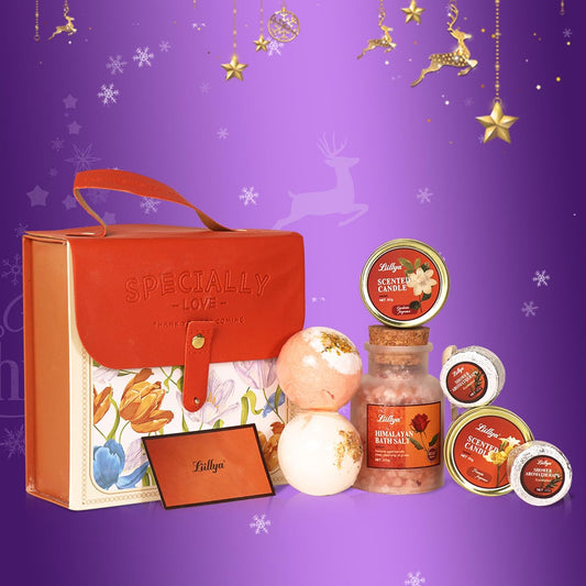 7 Pcs Bath Sets for Women Easter Gifts for Her Travel Essentials Set with Bath Bombs, Scented Candle, Shower Steamers, Bath Salt Self Skincare Set for Relaxing Mother'S Day Birthday Gifts