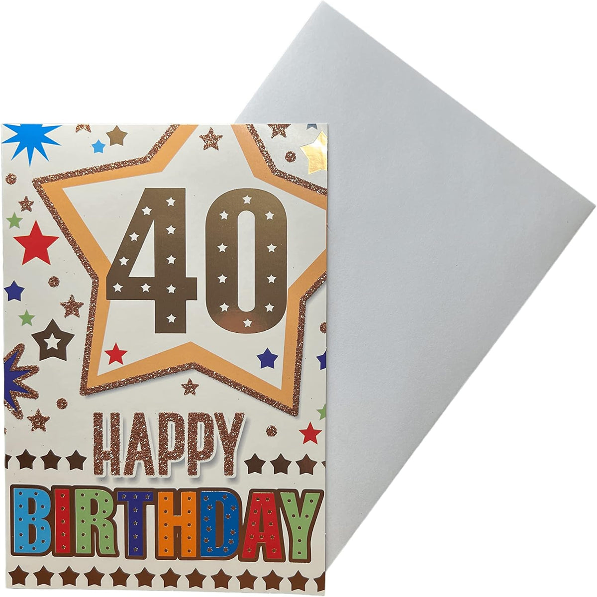 40th Birthday Card for Him | Xpress Yourself Male Birthday Card   -   19cm   x   13cm