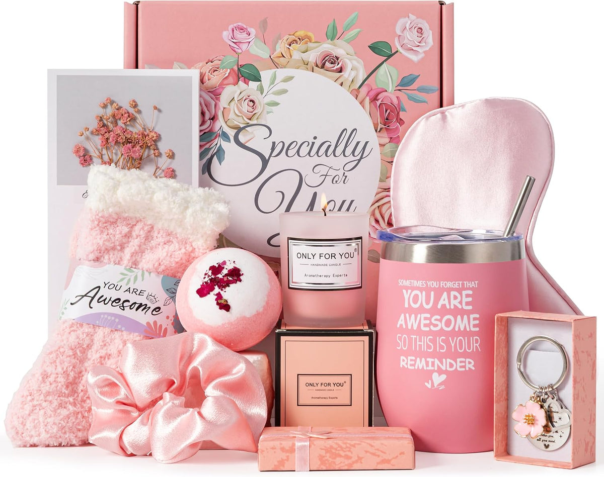 Gifts for Women,Birthday Hampers Pamper for Her,Self Care Package Set Gift