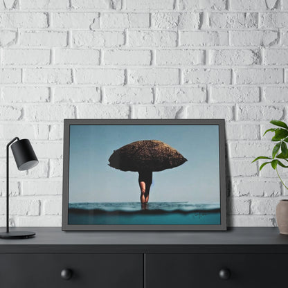 SEA Fine Art Photography Prints with Frames - Minimal by Queennoble
