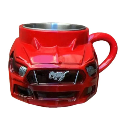 Car Shaped Coffee Mug Creative Tea Cup Funny Novelty Drinkware Gifts for Men Boyfriend Dad Husband Car Lovers