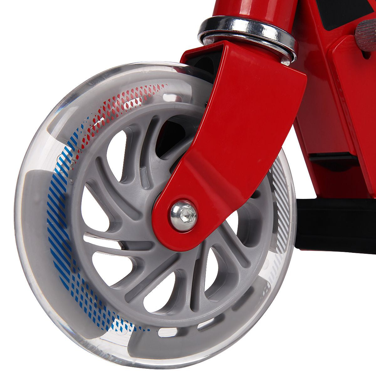 Kids Aluminum Folding Stunt Scooter with LED Wheels