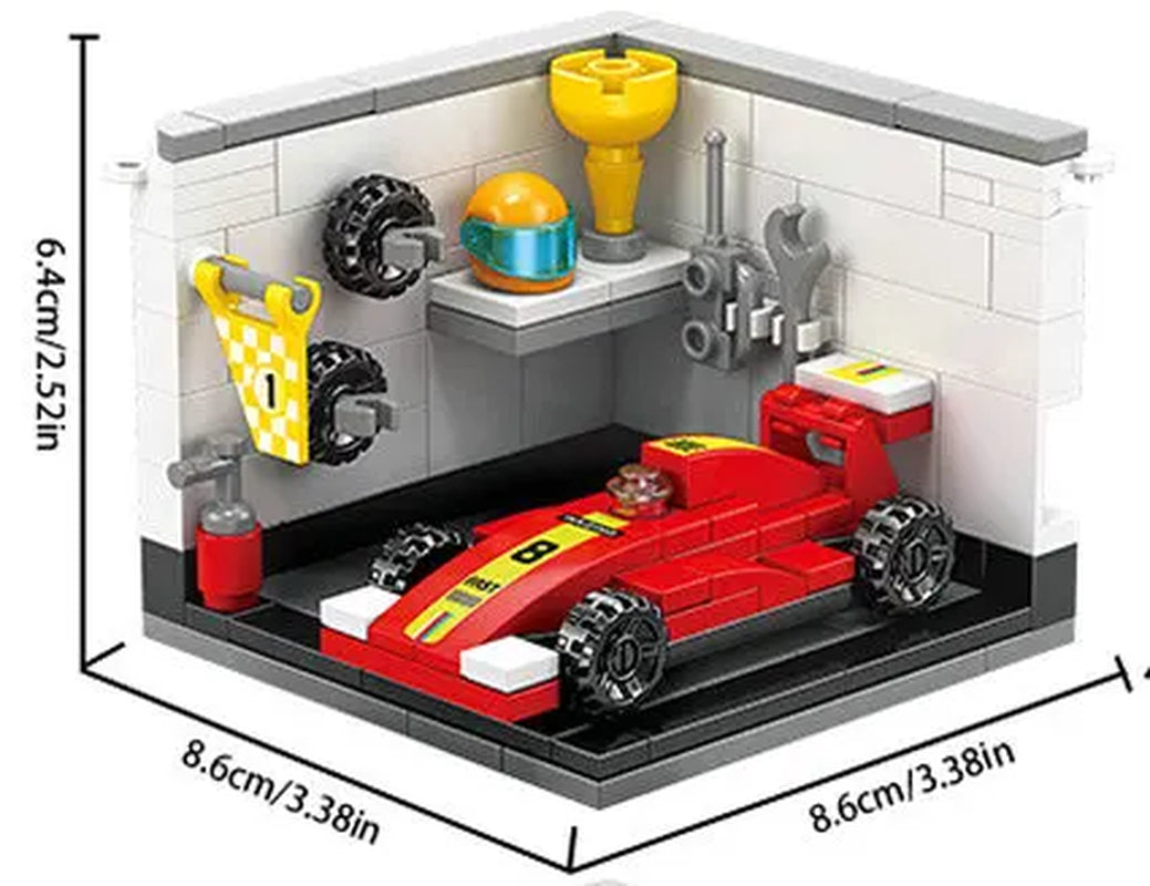 House Building Blocks Mini City Store Street View Snack Street Children'S Toys Boys and Girls Gifts Compatible with Lego