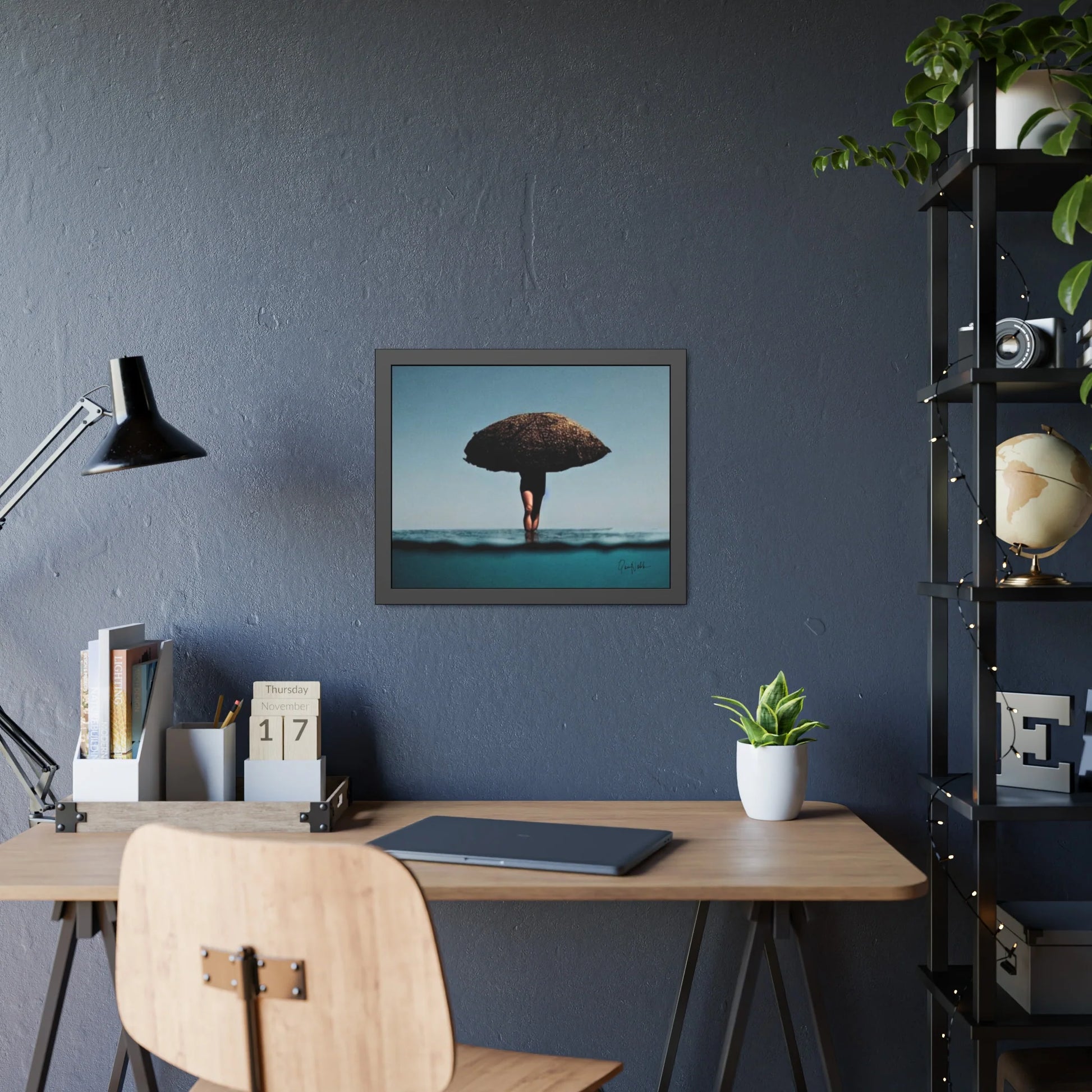 SEA Fine Art Photography Prints with Frames - Minimal by Queennoble