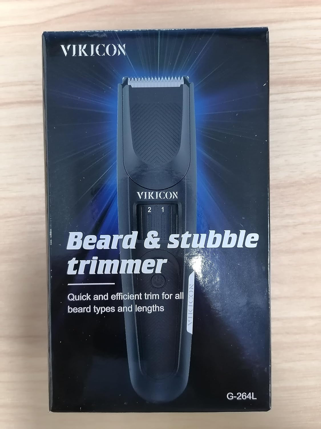 Beard Trimmer for Men, Electric Hair & Stubble Clipper, 40 Length Settings, Rec