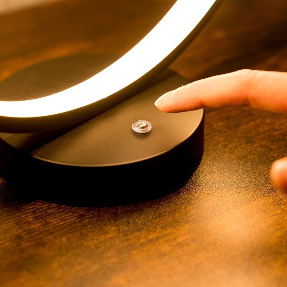 Black Touch Table Lamp Light Integrated LED Bedside Bedside Living Room Bed Side