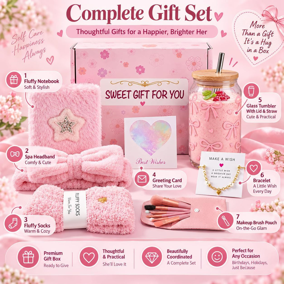 Birthday Gifts for Teen Girls, Presents for 10 11 12 13 14 15 16 18 Year Old Girls, Sweet Teenage Presents for Christmas, Valentines Day, Birthday – for Her, Friend, Bestie, Daughter, Sister, Niece