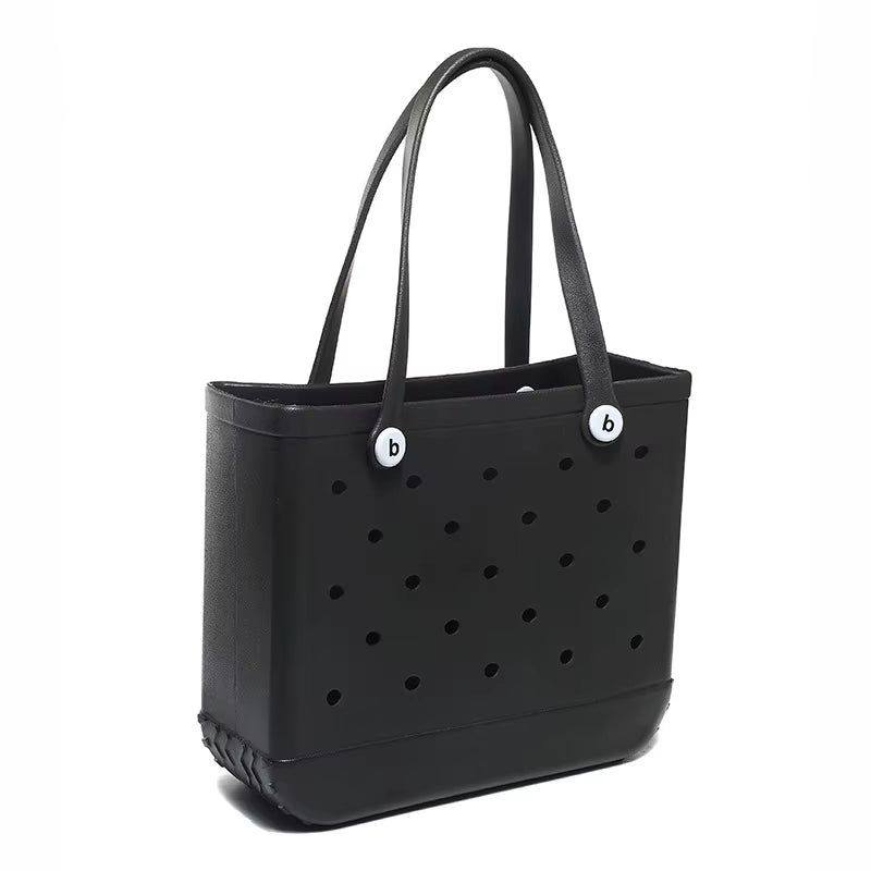 New Arrival Outdoor EVA Beach Bag for Europe America Portable Large Capacity Hole Tote Bag Handbag Shoulder Bag