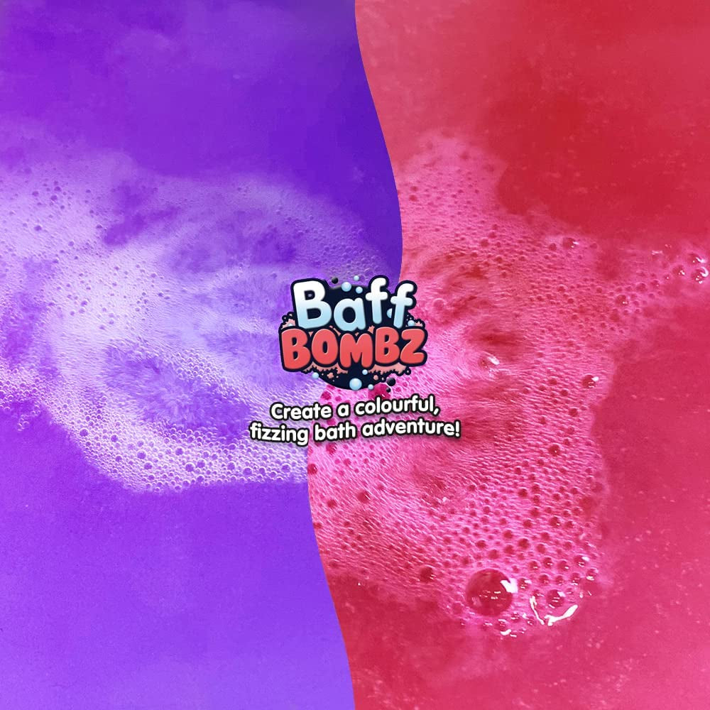 12 X Christmas Bath Bomb Gift Set from , Great Value Stocking Fillers for Children, Bath Fizzers, Xmas Presents for Boys & Girls, Organic, Moisturising, Vegan Friendly & Cruelty Free