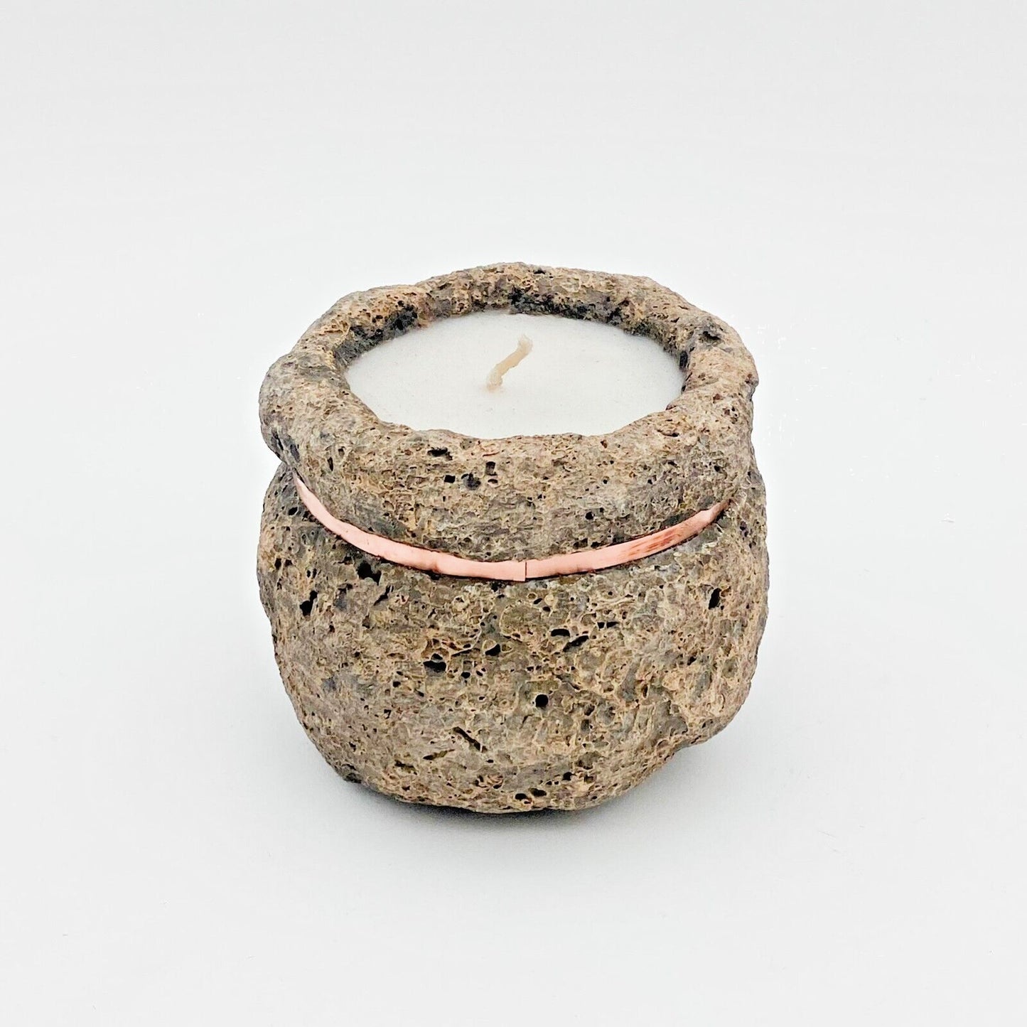 Garden Stone Tealight Candle Holder Statue Ornament Relax Meditate
