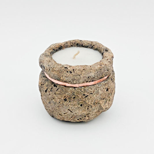 Garden Stone Tealight Candle Holder Statue Ornament Relax Meditate