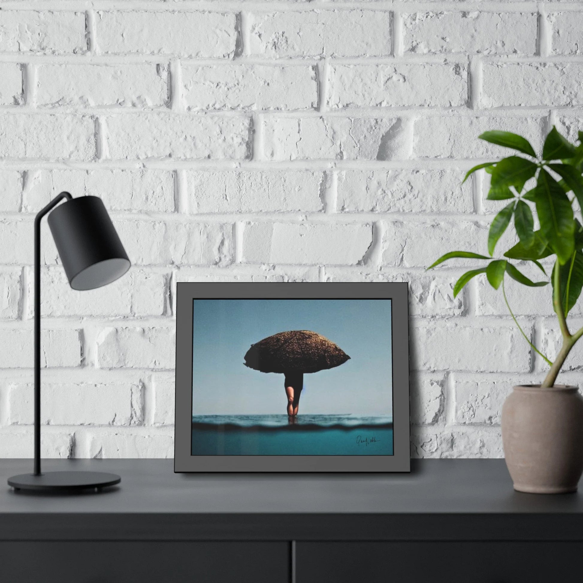 SEA Fine Art Photography Prints with Frames - Minimal by Queennoble