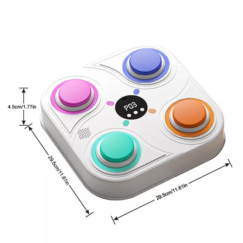Smart Punching Boxing Electronic Music Machine Home Training Bluetooth with LED.