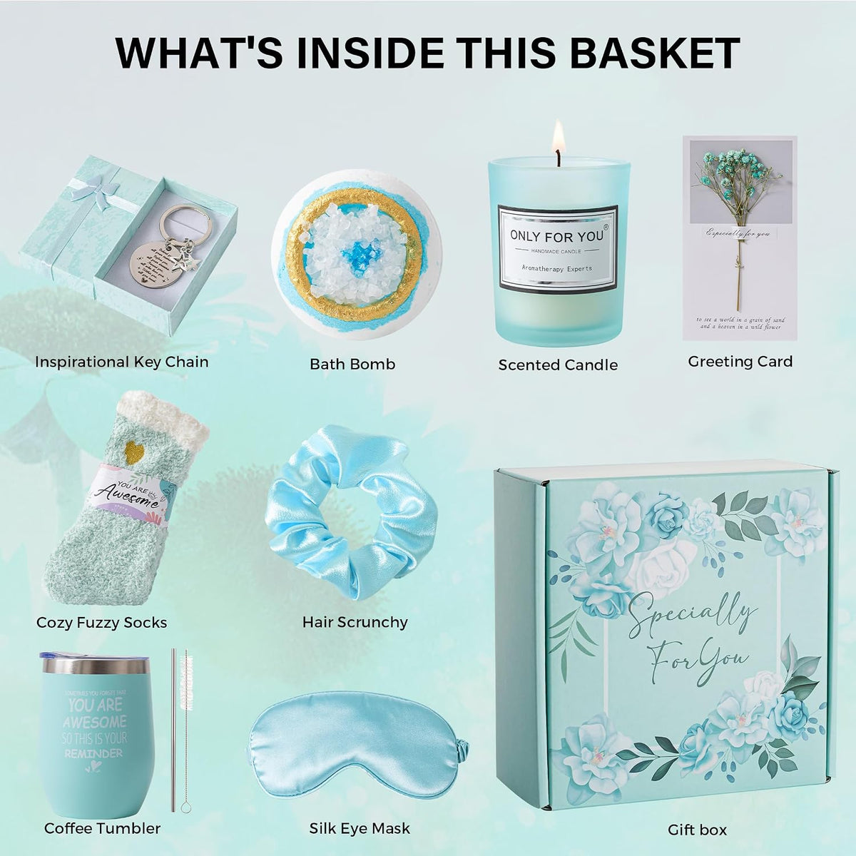 Gifts for Women,Birthday Hampers Pamper for Her,Self Care Package Set Gift